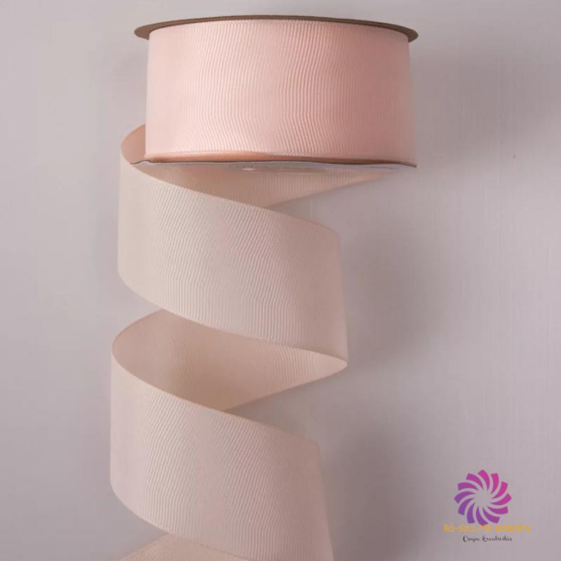 Ripsz szalag 38mmx20m - Világos Púder