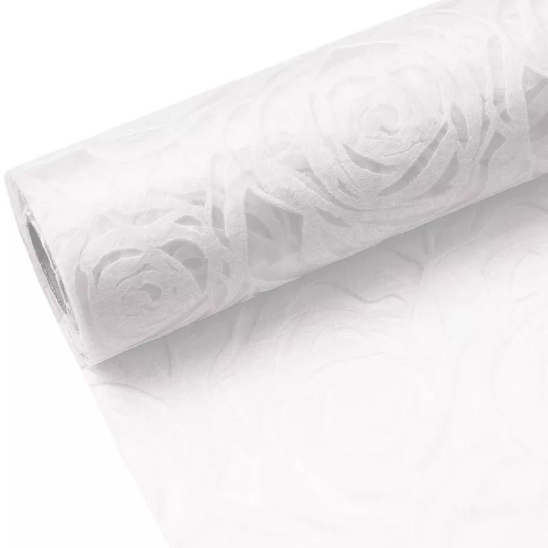 Rózsamintás - Fehér