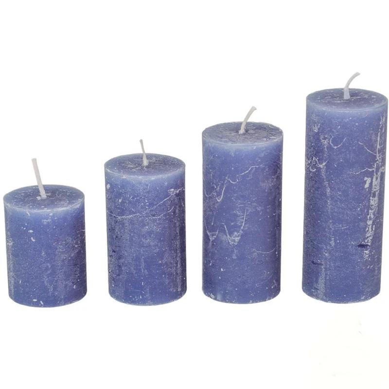 Rusztikus 40 mm Lépcsős Gyertya szett - Acelkek