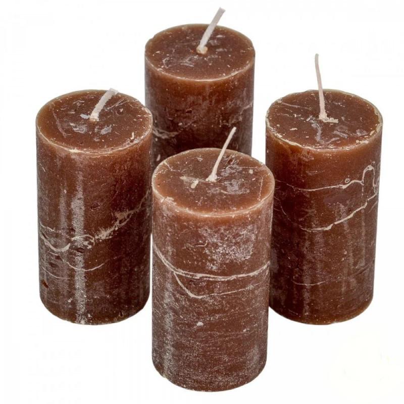 Rusztikus Gyertya 40 x 75 mm - Csoki szett