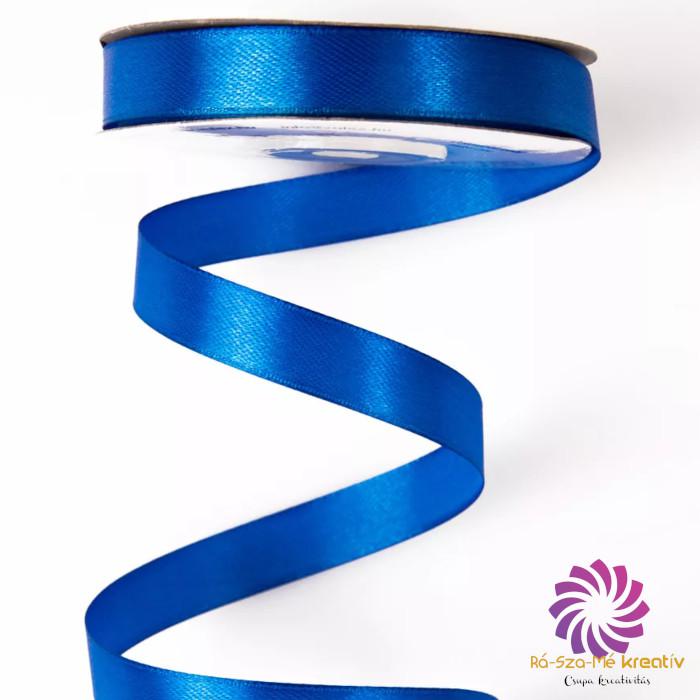 Szatén szalag 12mmx22.86m - Királykék
