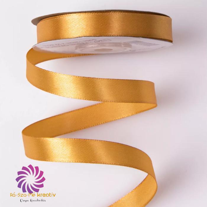 Szatén szalag 12mmx22,86m - Pasztell narancs