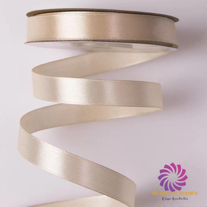 Szatén szalag 12mmx22,86m - Pezsgő