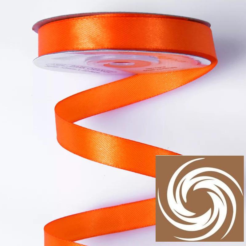 Szatén szalag 12mmx22,86m - Sötét narancssárga