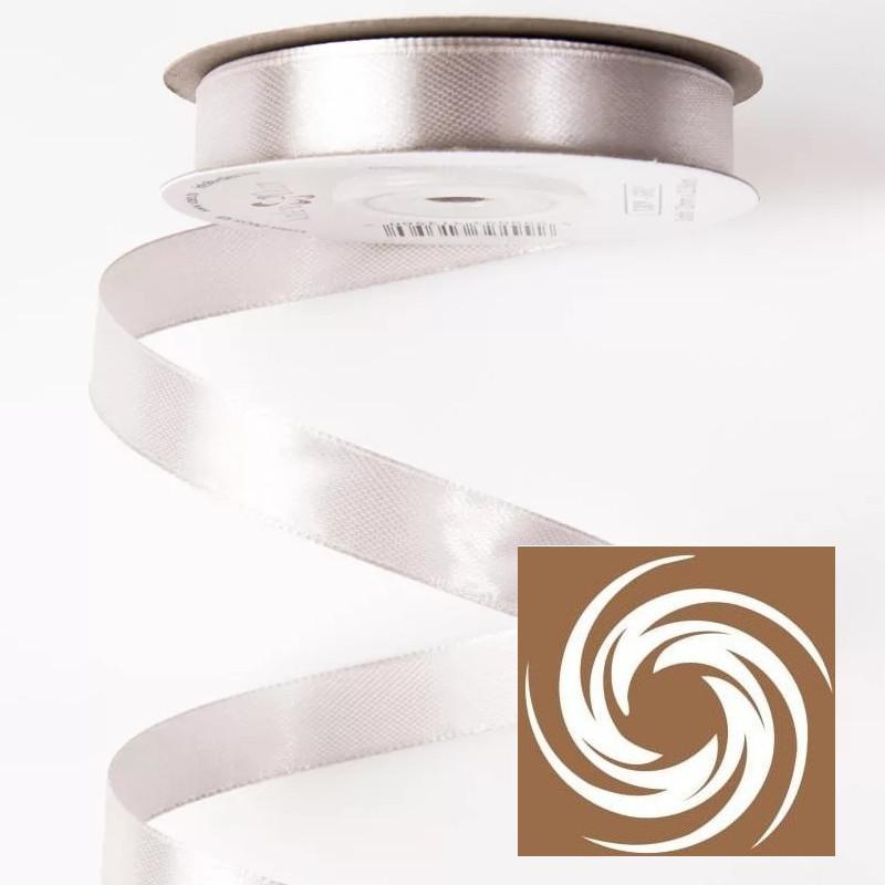 Szatén szalag 12mmx22,86m - Szürke