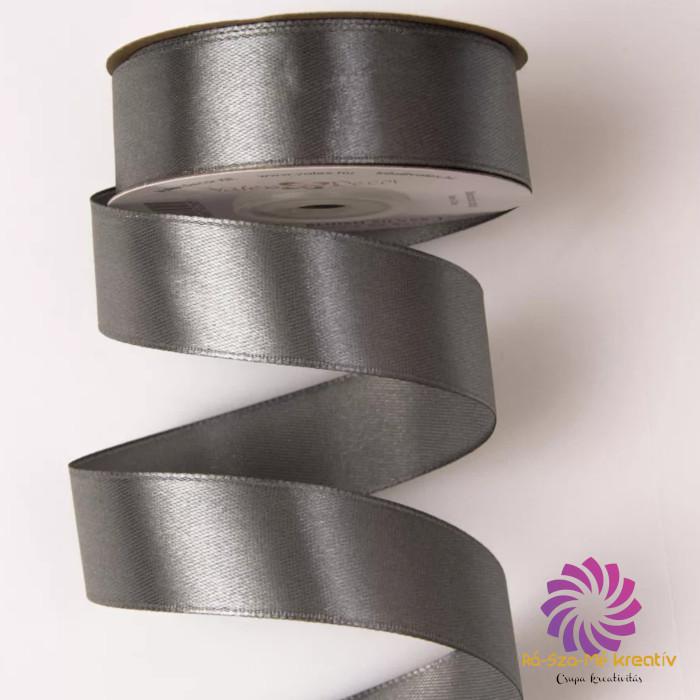 Szatén szalag 25mmx22,86m - Kékes ezüst