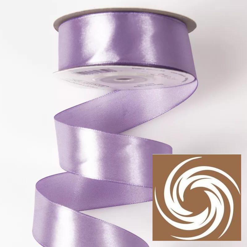 Szatén szalag 25mmx22,86m - Levendula