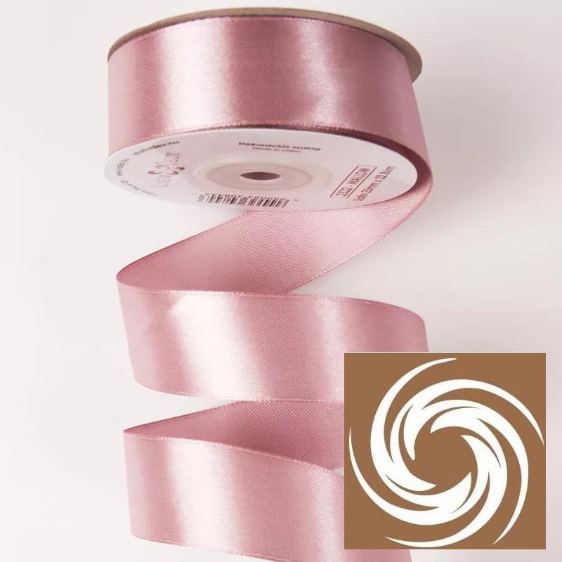 Szatén szalag 25mmx22,86m - Mályva