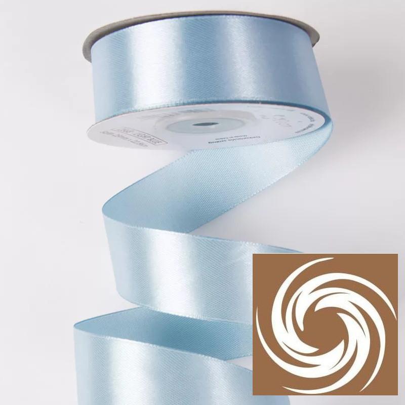 Szatén szalag 25mmx22,86m - Világoskék
