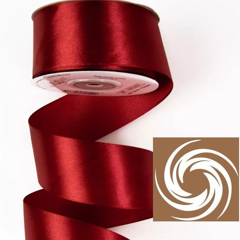 Szatén szalag 38mmx22,86m - Bordó