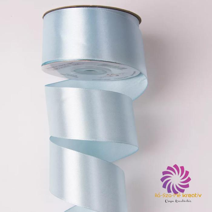 Szatén szalag 38mmx22,86m - Kékes szürke