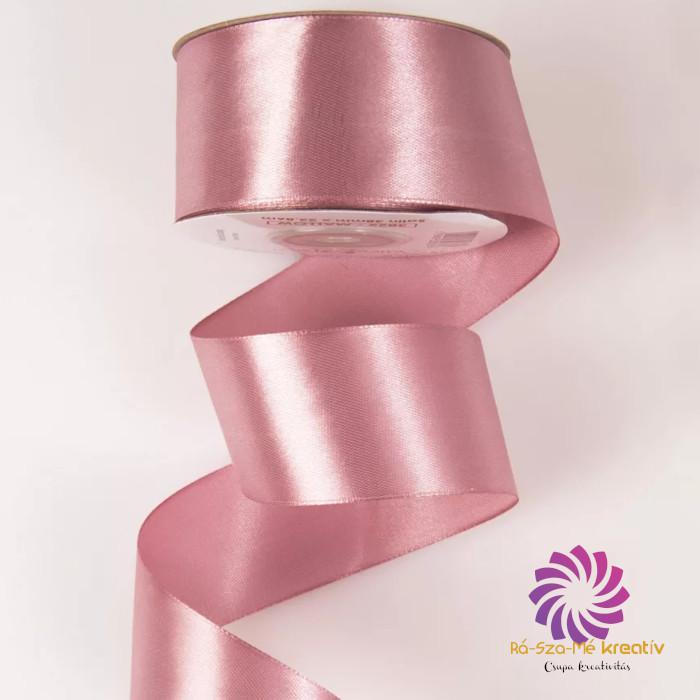 Szatén szalag 38mmx22,86m - Mályva