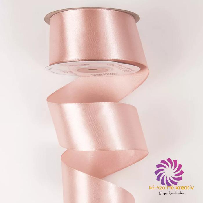Szatén szalag 38mmx22,86m - Púder Bézs