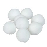 2 cm-es Kashmir golyó 10 db-os kiszerelés - Fehér