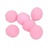 2 cm-es Kashmir golyó 10 db-os kiszerelés - Rózsaszín