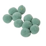 2 cm-es Kashmir golyó 10 db-os kiszerelés - Világos Zöld