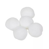 3 cm-es Kashmir golyó 5 db-os kiszerelés - Fehér