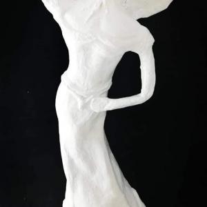 Alkotóművészet - Kalapos Hölgy