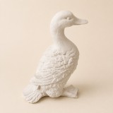 Álló kacsa kerámiapor figura – natúr vagy festett