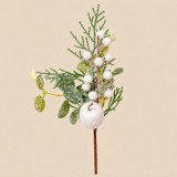 Almás, bogyós fehér pick 28 cm