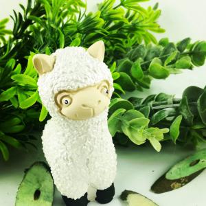Alpaka (láma) -Gyöngyház fehér-fekete