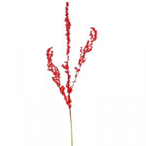Bogyós ág Piros 77 cm