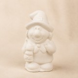 Boszorkány kerámiapor figura – natúr vagy festett