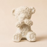 Cuki ronda maci kerámiapor figura – natúr