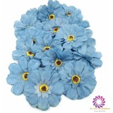 Dekor fejvirág 13 - Kék