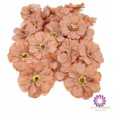 Dekor fejvirág 13 - Sötét Barna