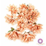 Dekor fejvirág 15 - Sötét Barack