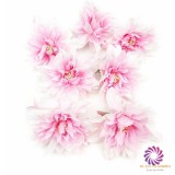 Dekor fejvirág 16 - Cirmos pink