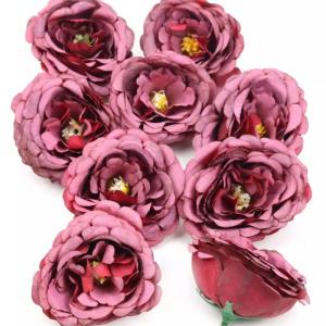 Dekor Fejvirág 35 - Bordó