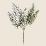 Havas dekor fenyőág – 32 cm