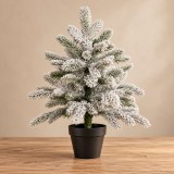 Havas műfenyő cserépben – 45 cm