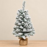 Havas műfenyő jutazsákban – 41 cm