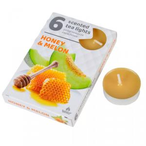 Illatgyertya 6 db-os - Méz-Dinnye