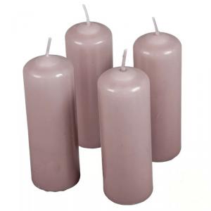 Mártott Henger Gyertya 40x120 mm - Mályva