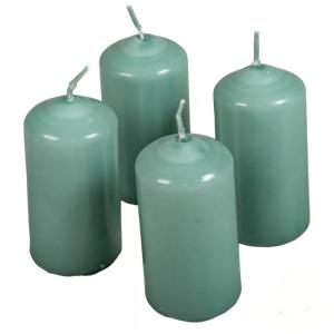 Mártott Henger Gyertya 40x80 mm - Menta