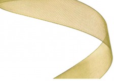 Organza szalag 20mmx20m - Olívazöld