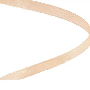 Organza szalag 6mmx20m - Bézses arany