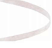 Organza szalag 6mmx20m - Fehér