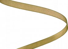 Organza szalag 6mmx20m - Olívazöld