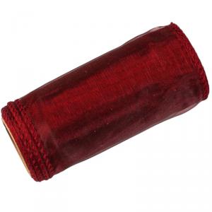 Organza tekercs - Bordó