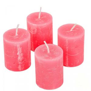 Rusztikus Gyertya 40 x 50 mm - Hús szett
