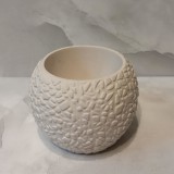 Rusztikus mintás tök kaspó