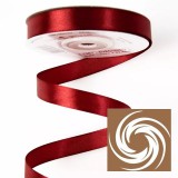 Szatén szalag 12mmx22,86m - Bordó