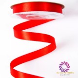 Szatén szalag 12mmx22,86m - Piros