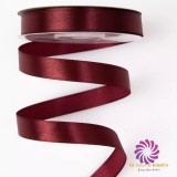 Szatén szalag 12mmx22,86m - Wine Red