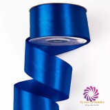 Szatén szalag 38mmx22,86m - Királykék